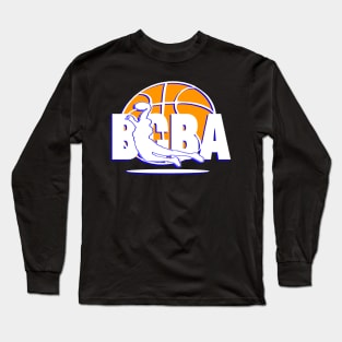 BCBA LOGO WITH BBALL Long Sleeve T-Shirt